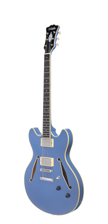D'Angelico Excel DC Tour Slate Blue - gitara elektryczna