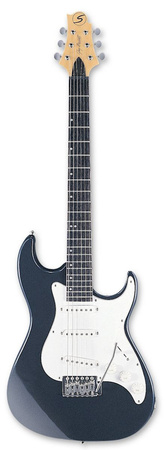 Samick Greg Bennett Malibu MB-1 BK - gitara elektryczna SSS z tremolo, Czarny