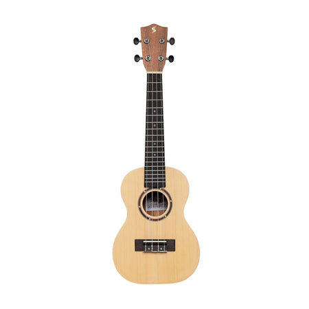 Stagg UC-30 SPRUCE - ukulele koncertowe ze świerkową płytą, struny Aquila, pokrowiec