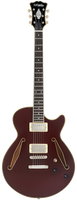 D'Angelico Excel SS Tour Solid Wine - gitara elektryczna