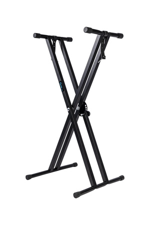 Guitto GKS-01 - składany statyw pod keyboard, podwójna konstrukcja X