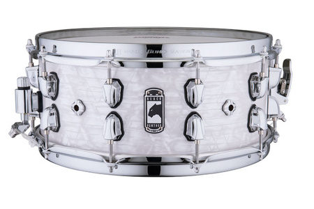 Mapex Black Panther Heritage 14" x 6.5" Snare BPNML4600CWD - White Pearl