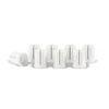 RELOOP Knob Cap Set White 8 szt.