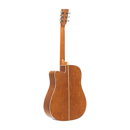Stagg SA45 DCE-LW - gitara elektroakustyczna Dreadnought z cutaway, świerk i lacewood