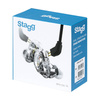 Stagg SPM-235 TR - słuchawki douszne do odsłuchu, 30 Ω, przezroczyste