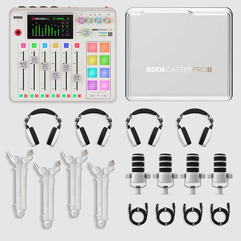 RODE Ultimate Podcaster Bundle WHITE