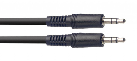 Stagg SAC3MPSMPSB - kabel stereo mini jack TRS, 3 m