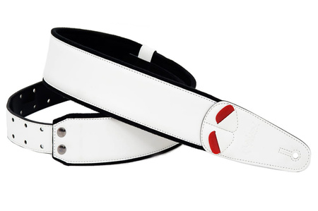 RightOn Straps Mojo Charm White - Pasek do Gitary