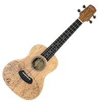 LAILA UFG-2311-C BEAR – drewniane ukulele sopranowe z grawerem misia