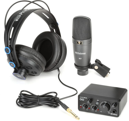 PreSonus AudioBox GO Creator - Zestaw Nagraniowy