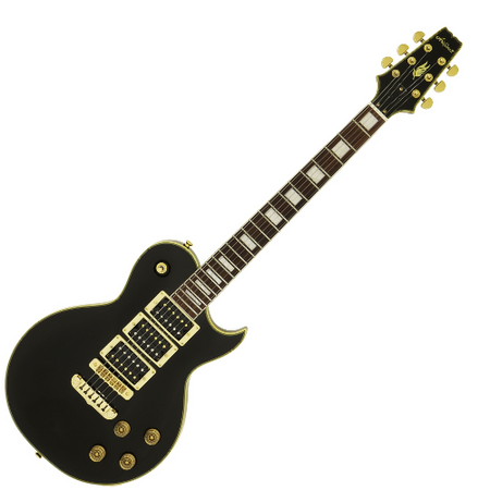 ARIA PE-350 PF AGBK - 6-strunowa gitara elektryczna Curved Top, Okoume neck
