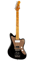 Jet JJ-350 BGT HP90 – Gitara elektryczna w stylu Jazzmaster, czarny lakier, klonowy gryf