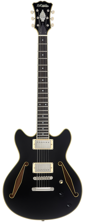 D'Angelico Excel Mini DC Tour Black - gitara elektryczna