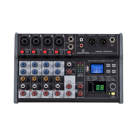 Soundsation MIOMIX 404FXM - mikser audio 6-kanałowy