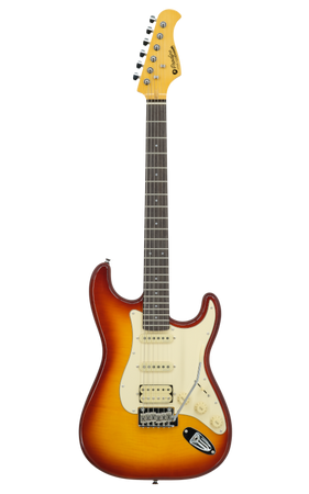 Prodipe Guitars ST93 Alder Tea Burst - gitara elektryczna