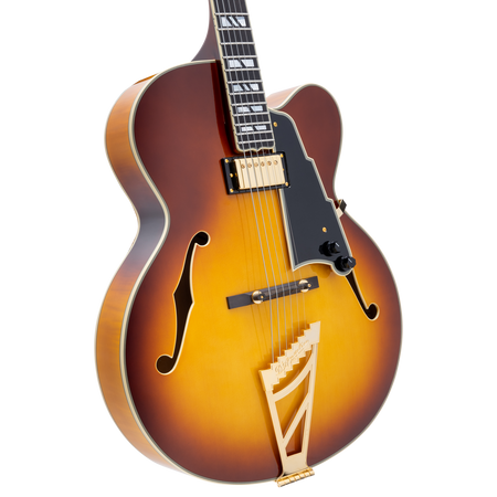 D'Angelico Excel EXL-1 Dark Iced Teaburst  - gitara elektryczna