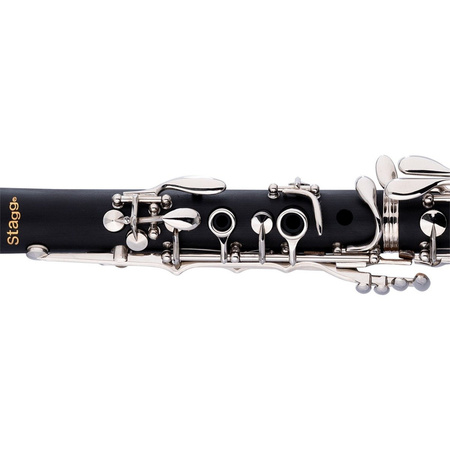Stagg WS-CL210S - klarnet B, system Boehma, 17 klap