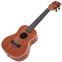 LAILA UDC-2303-S Soprano Ukulele – mahoniowe, kompaktowe, dla początkujących i zaawansowanych