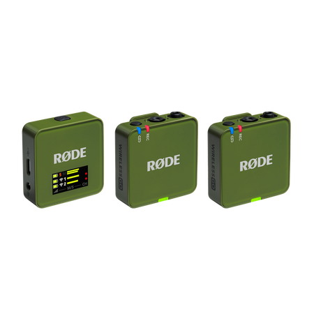 RODE Wireless GO III Moss – 2-kanałowy bezprzewodowy system mikrofonowy