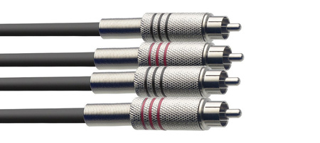 Stagg STC3C - kabel audio, 3 m, czarny