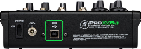 Mackie ProFX6v3 – Mikser analogowy z interfejsem USB