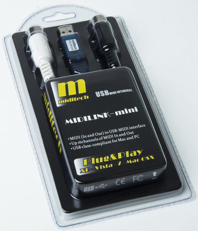 MIDITECH MIDILINK mini - Interfejs MIDI/USB