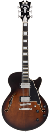D'Angelico Premier SS Brown Burst - gitara elektryczna