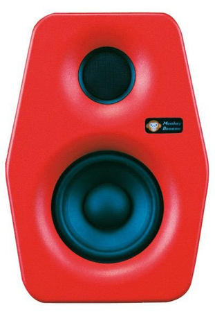 Monkey Banana Turbo 4 Red - aktywny monitor studyjny 4", czerwony, 1 sztuka