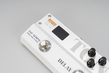 Joyo TC-1 Tone Chain - multiefekt gitarowy overdrive, distortion i delay z Tap Tempo, tunerem i XLR