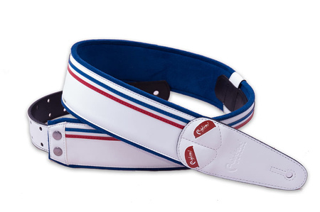 RightOn Straps Mojo Race White - Pasek do Gitary