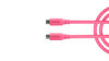 RODE SC17 - Kabel USB-C - USB-C 1.5m różowy