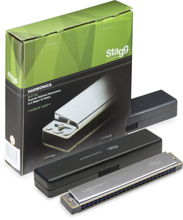 Stagg BJH-T48 - harmonijka tremolo C-dur, 24 otwory