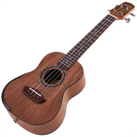 LAILA UMC-2315-W Ukulele sopranowe - naturalne drewno, solidna konstrukcja