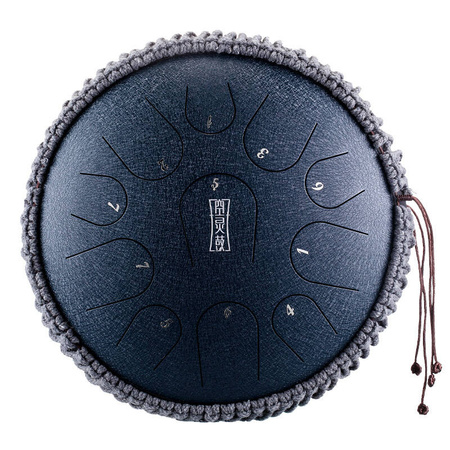 Tongue drum 11 ton 14" premium Hluru TB11-14-NavyBlue