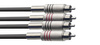 Stagg STC3C - kabel audio, 3 m, czarny