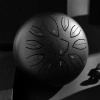 Mini Ginkgo biloba drum 6" 11 ton Hluru-Wangyou TWG11-6-Charcoal