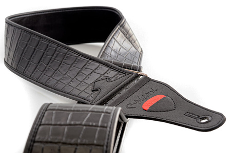 RightOn Straps Talisman Alligator Black - Pas do Gitary