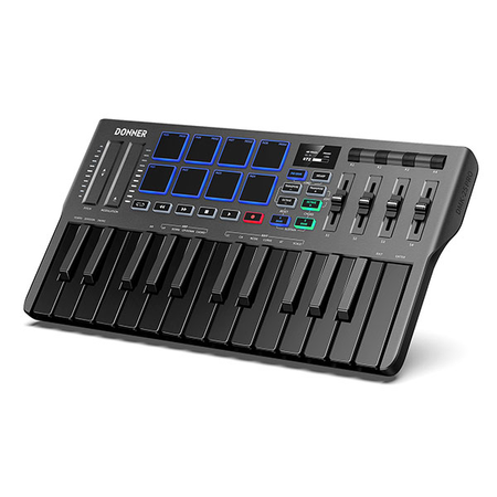 DONNER DMK-25 – Klawiatura sterująca MIDI 25 keys