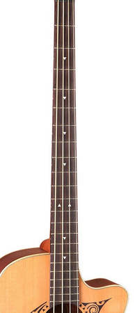 Luna Long Scale Tattoo - gitara basowa elektroakustyczna