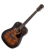 ARIA 111 DP (MUBR) - gitara akustyczna Delta Player, płyta świerk, boki sapele, gryf mahoń, podstrunnica palisander, skala 650mm