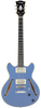 D'Angelico Excel Mini DC Tour Slate Blue - gitara elektryczna