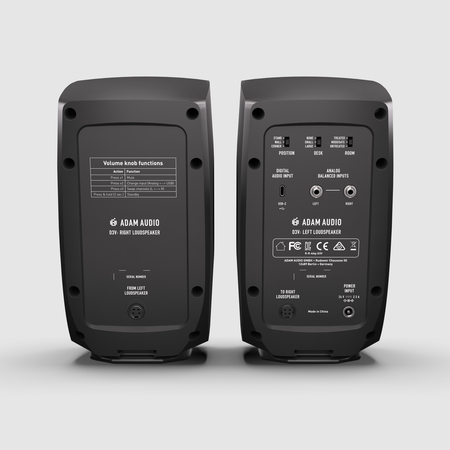 Adam Audio ADAM D3V BK – Monitory aktywne