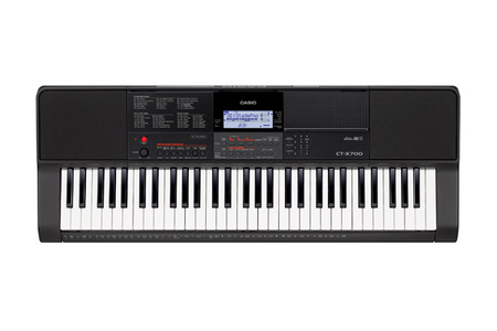 Casio CT-X700 - 61-klawiszowy keyboard z 600 brzmieniami, 48-głosowa polifonia, głośniki