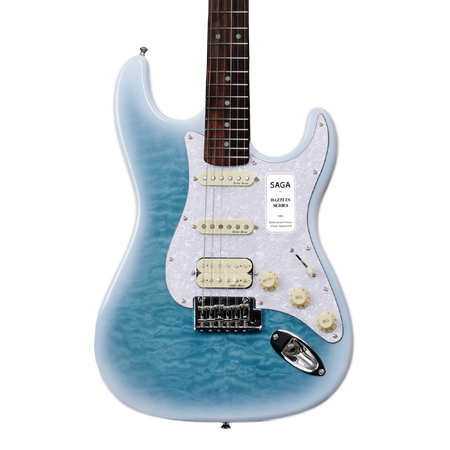 Gitara elektryczna SAGA Dazzles Cosmic Ocean (HSS)