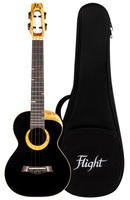 Flight Sammy Turton 4SB Tenor Ukulele – Czarny z Pokrowcem
