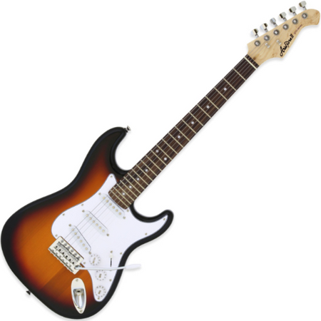 ARIA STG-MINI (3TS) – kompaktowa gitara elektryczna 3/4, 3TS