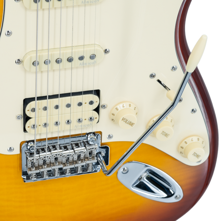 Prodipe Guitars ST93 Alder Tea Burst - gitara elektryczna