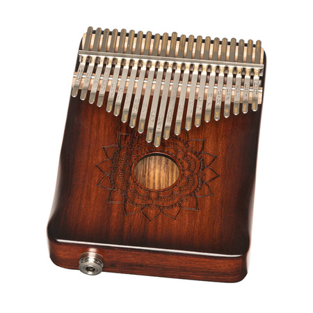 Stagg KALI-PRO21E-ZE - kalimba elektroakustyczna 21 klawiszy, zebrawood, C-dur