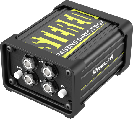 Dwukanałowy pasywny DI-box Musontek PD2L