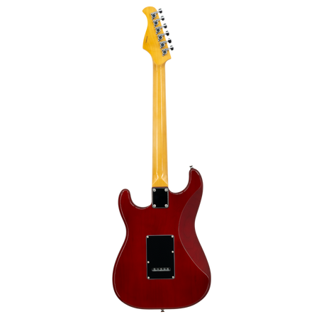 Prodipe Guitars ST93 Alder Trans Red - gitara elektryczna